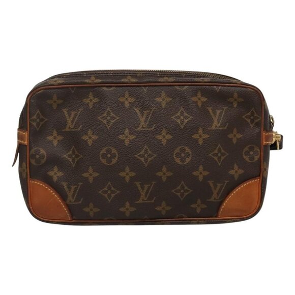 LOUIS VUITTON Monogram Marly Dragonne GM Clutch Bag - Picture 2 of 15